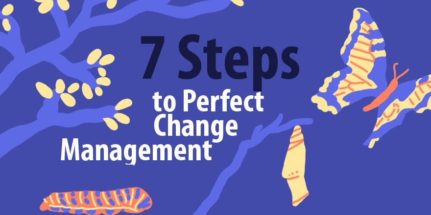 7 Main Steps in The Change Management Process
