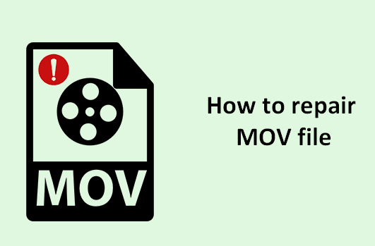 Repair MOV File on Windows Devices
